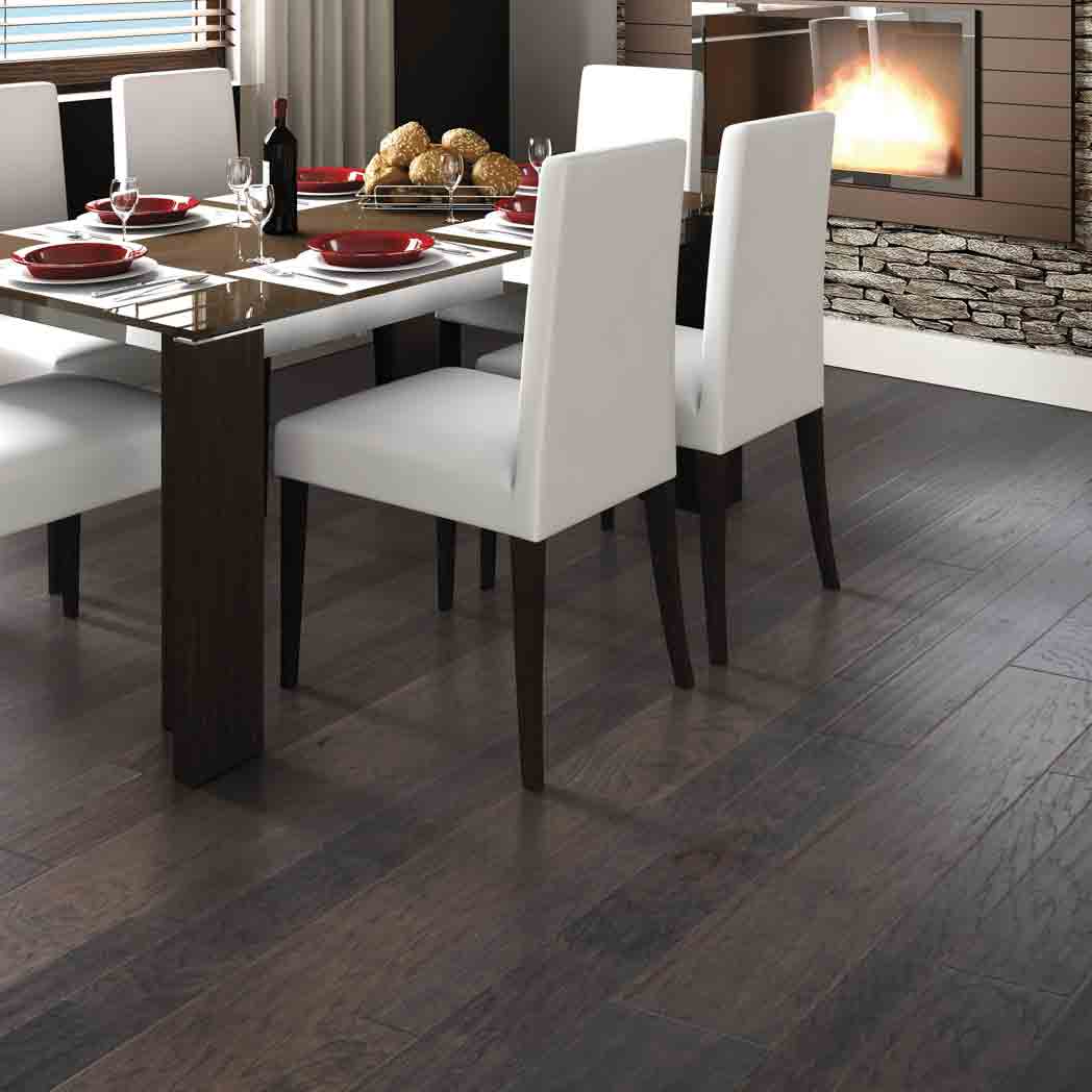 Mohawk Engineered Hardwood Weathered Portrait WEK33 Anchor Hickory 92 room
