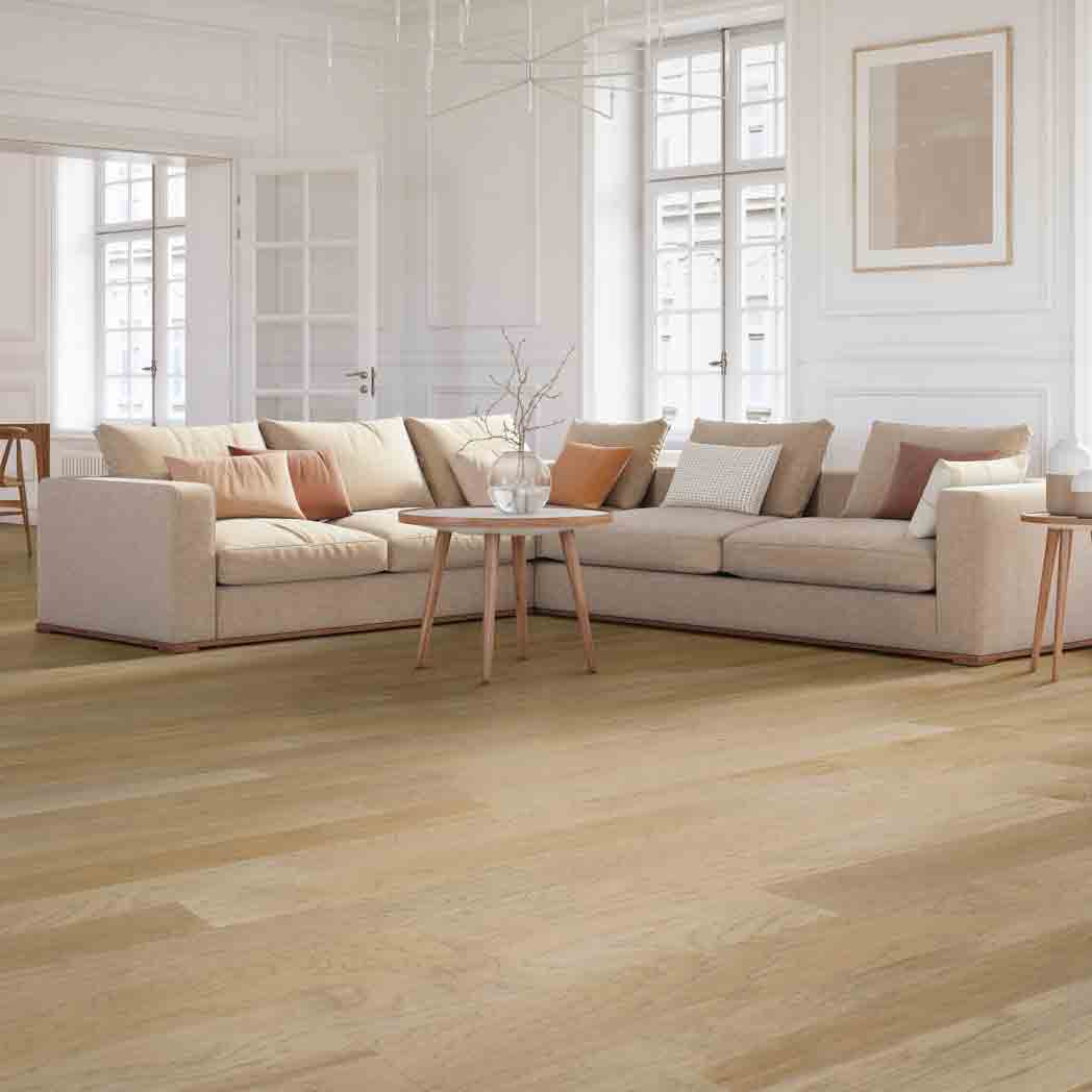 Mohawk Engineered Hardwood Whistlowe WEK07 Burlap Hickory 99 room