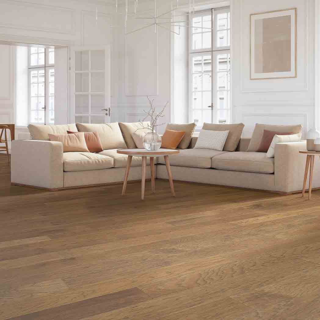 Mohawk Engineered Hardwood Whistlowe WEK07 Fossil Hickory 91 room
