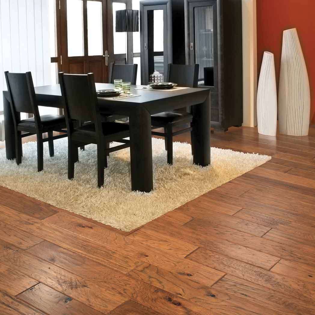 Mohawk Engineered Hardwood Windridge Hickory WEK27 Golden Hickory 93 room