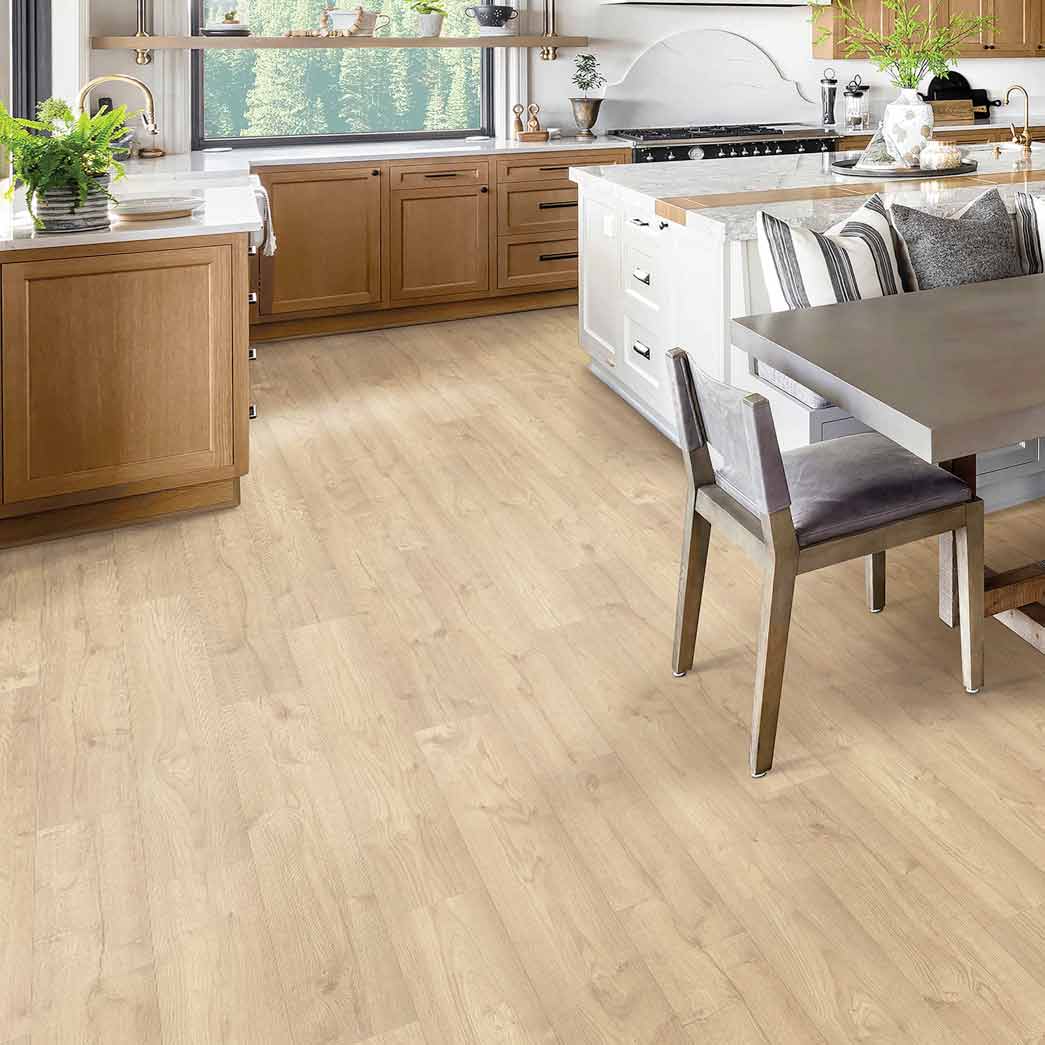 Mohawk Laminate Emberstone Ridge CDL33 Linen Oak 138 room