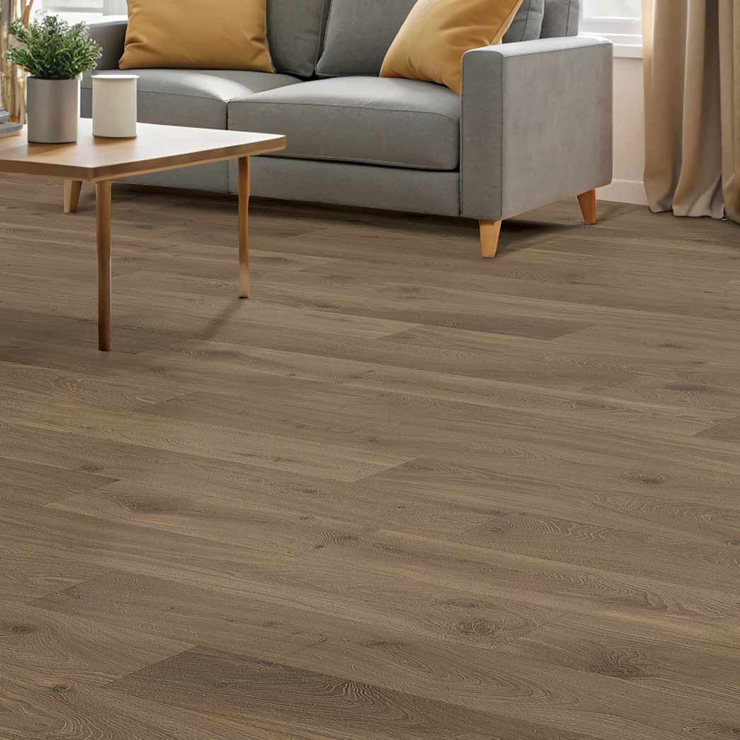 Mohawk Laminate Gardenia Lake CDL65 Dusk Oak 869 room