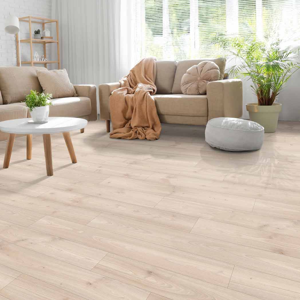 Mohawk Laminate Madison Aisle CDL14 Pewter Chestnut 139 room