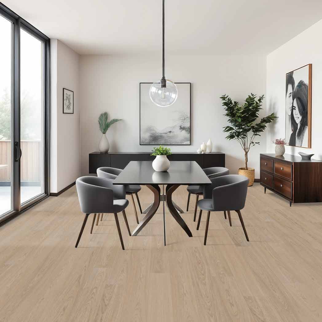 Mohawk Laminate Sagehill Hollow AP CDL23 Sandstone Oak 833 room