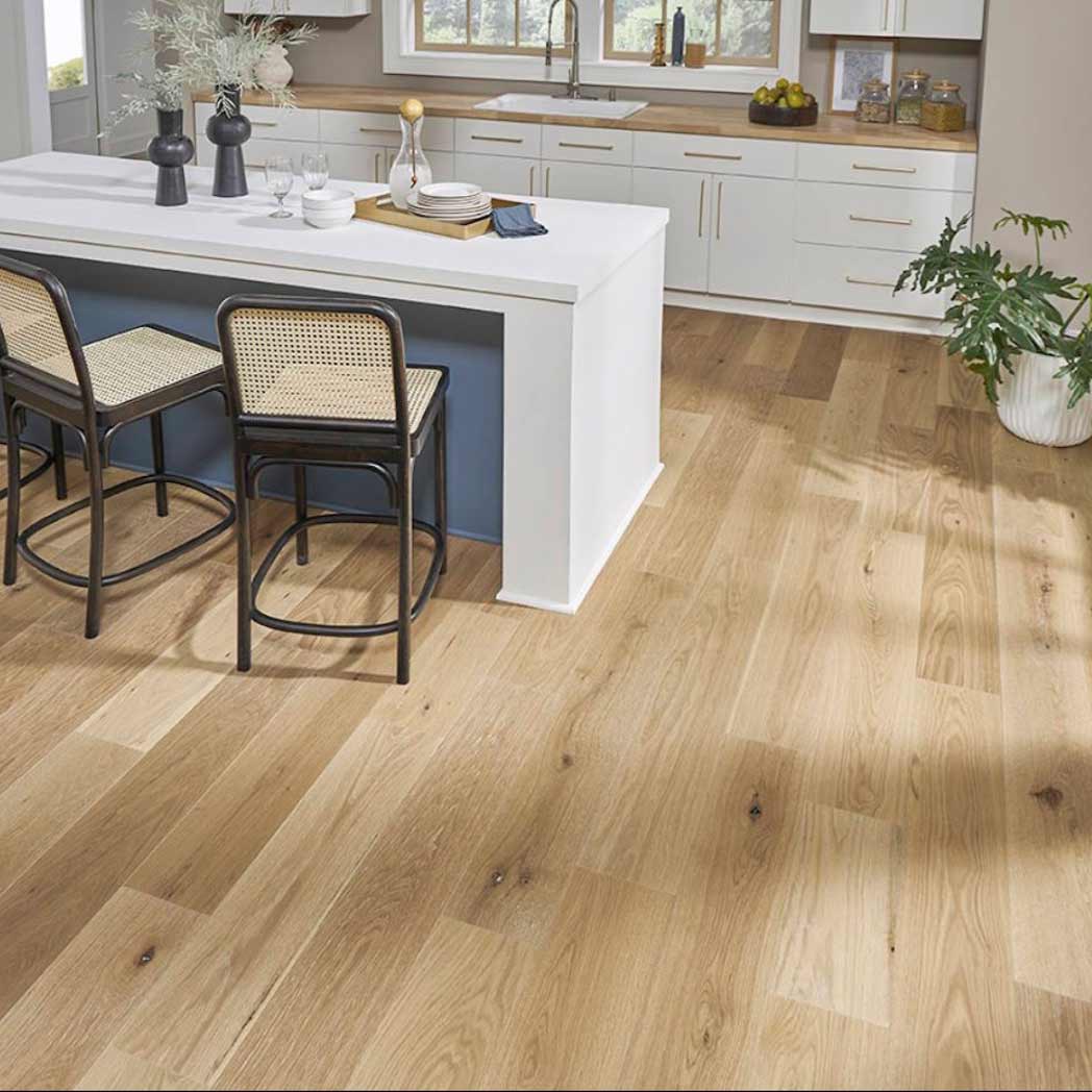 Mullican Engineered Hardwood Tennessee Artisan Belle Meade White Oak MLC50900 room