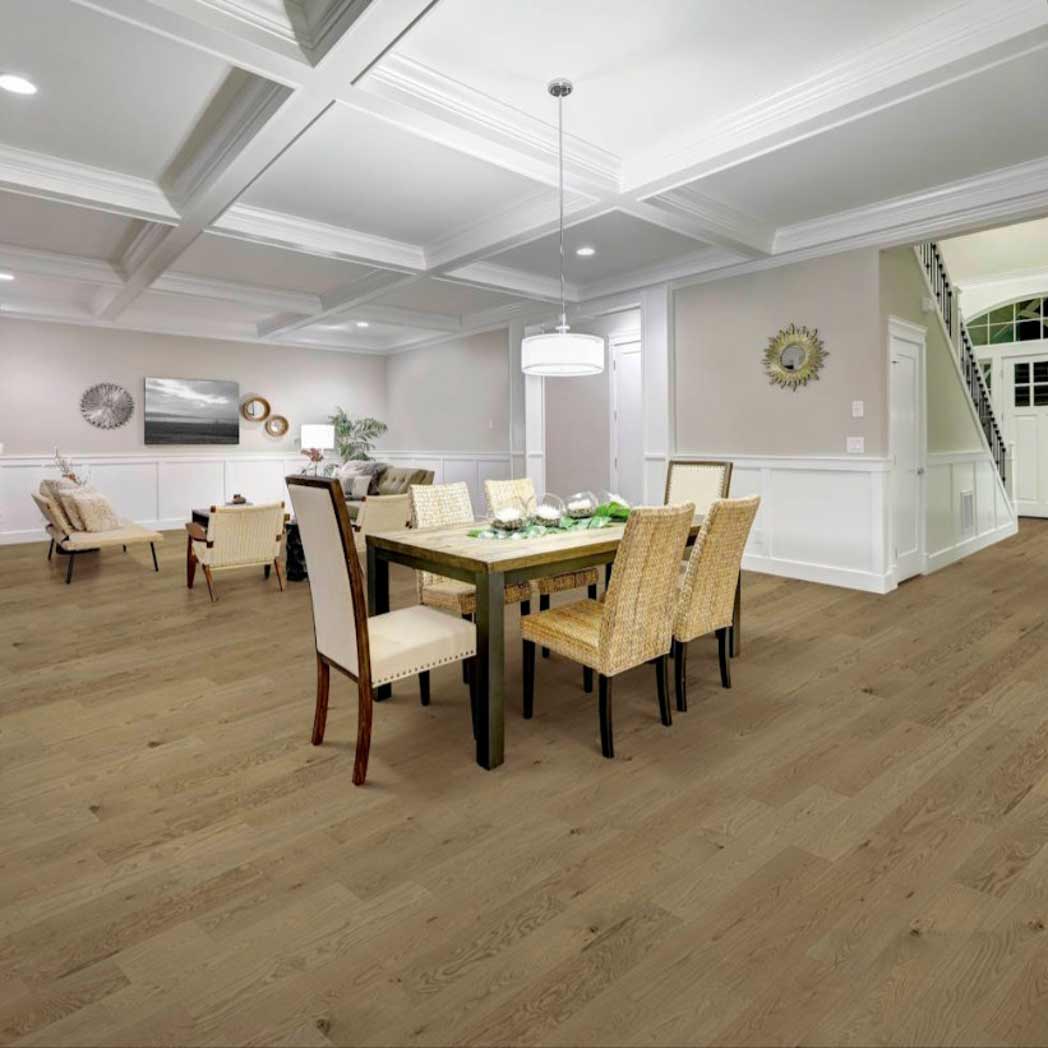 Mullican Engineered Hardwood Tennessee Artisan Hearthstone White Oak MLC50898 room