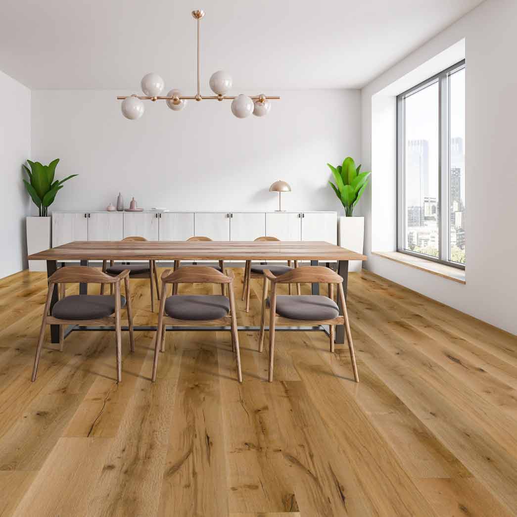 Naturally Aged Flooring Engineered Hardwood Pinnacle Collection 91202 Aphelion 10 room