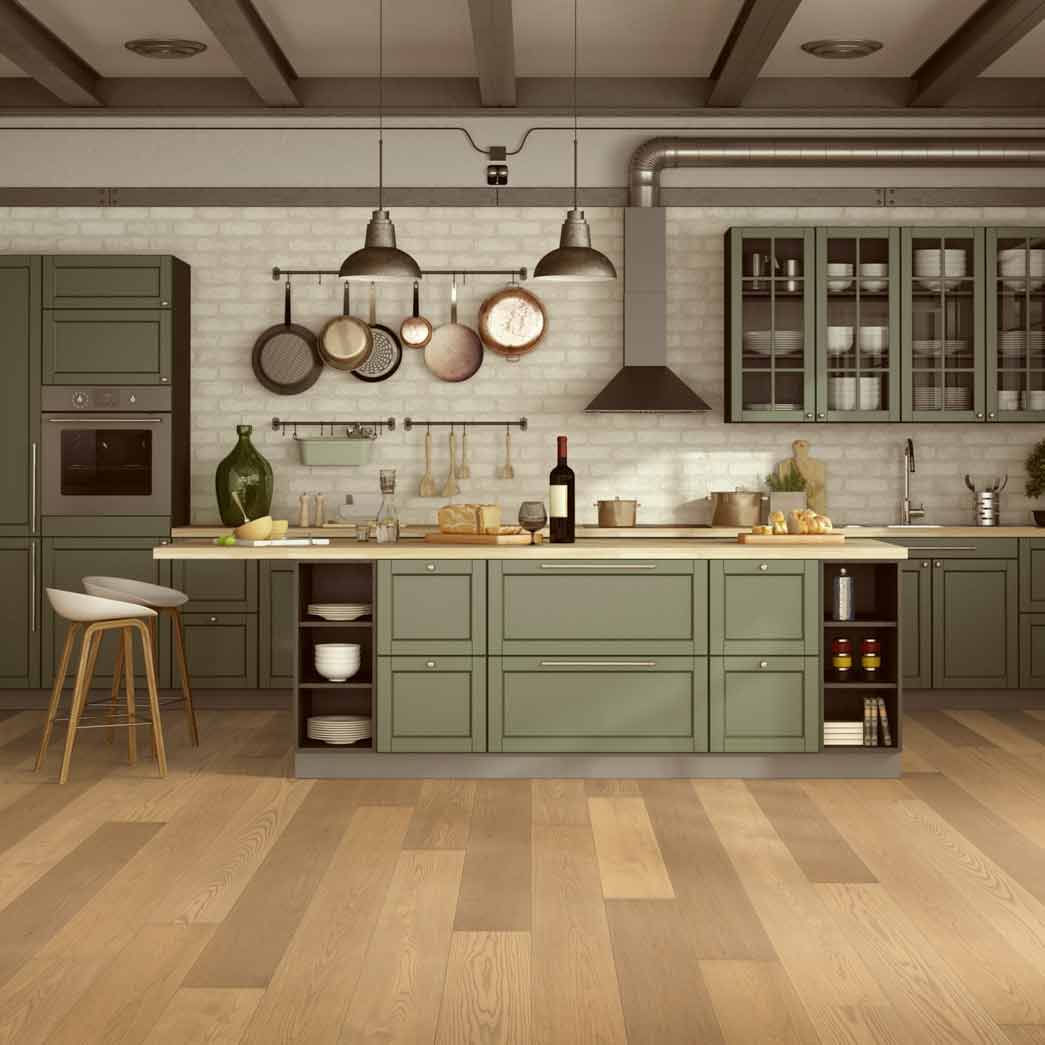 Naturally Aged Flooring Engineered Hardwood Pinnacle Select Red Oak 91395 Andes 03 room