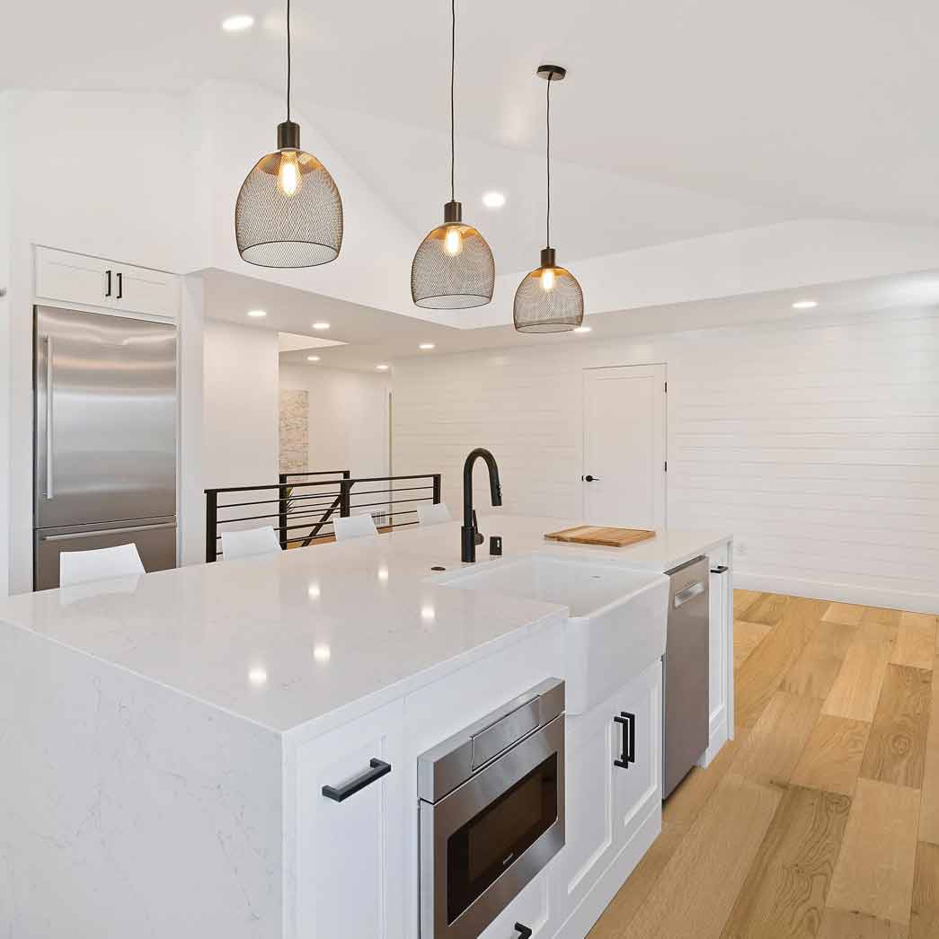 Naturally Aged Flooring Engineered Hardwood Summit Series 91203 6x74 Shasta 13 room