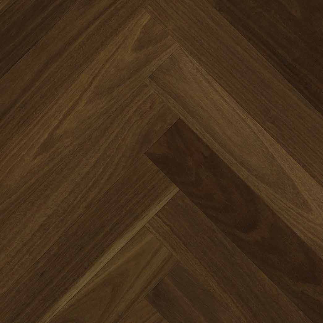 Norwood Hill European Walnut Engineered Hardwood Carriage Herringbone Majestic DMEWHB005