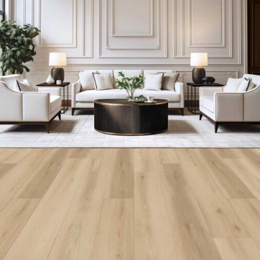 Norwood Hill Laminate Rightwood XL Sandbar HORRWXL129SB room