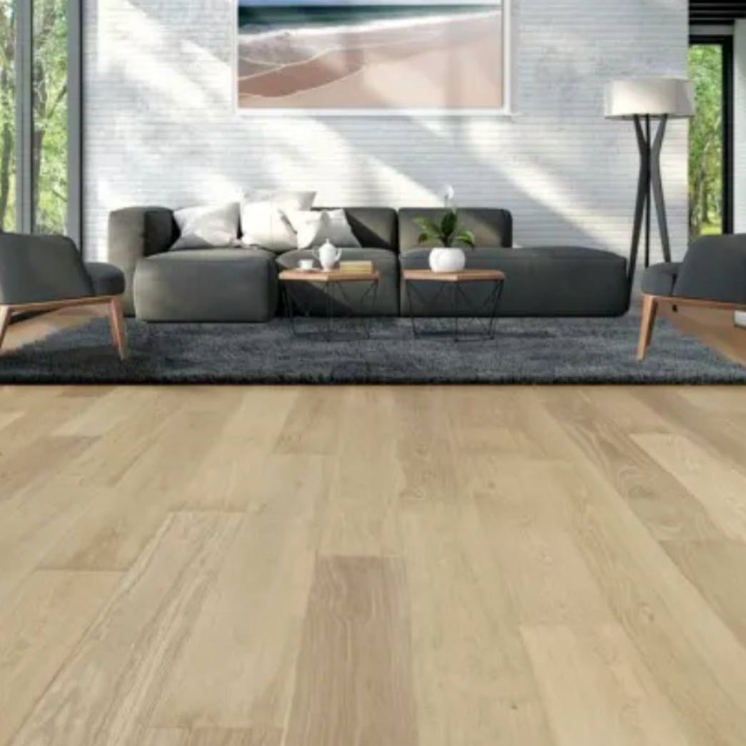 Nuvelle Engineered Hardwood Modern Living Collection Manhattan ML101 room