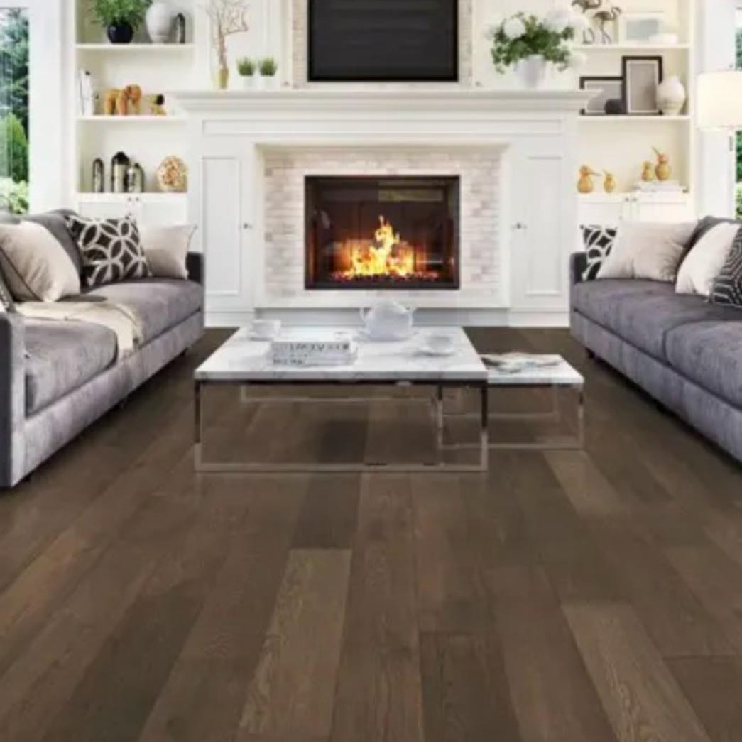 Nuvelle Engineered Hardwood Sea Harbor Collection Castano HAR110 room