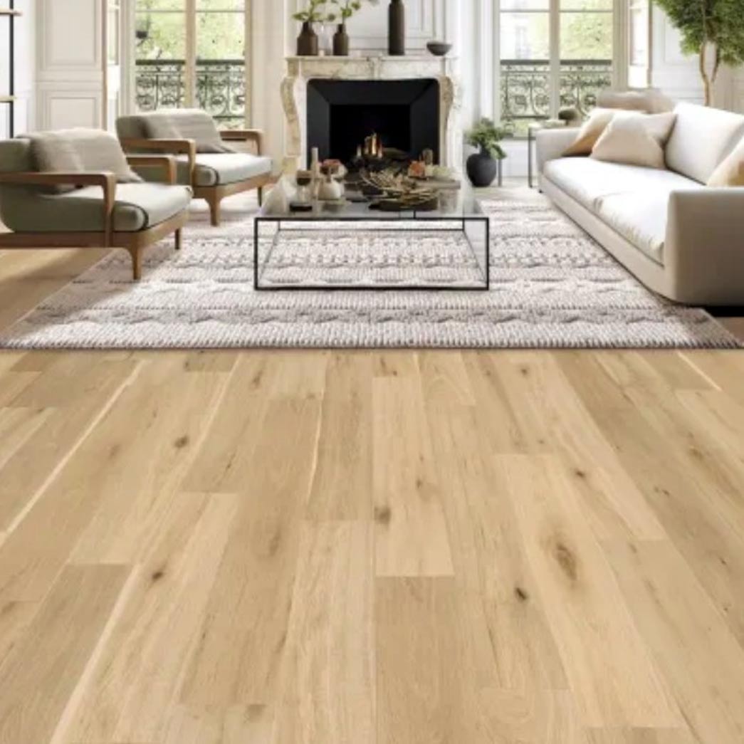 Nuvelle Engineered Hardwood Sea Harbor Collection Macaroon HAR114 room