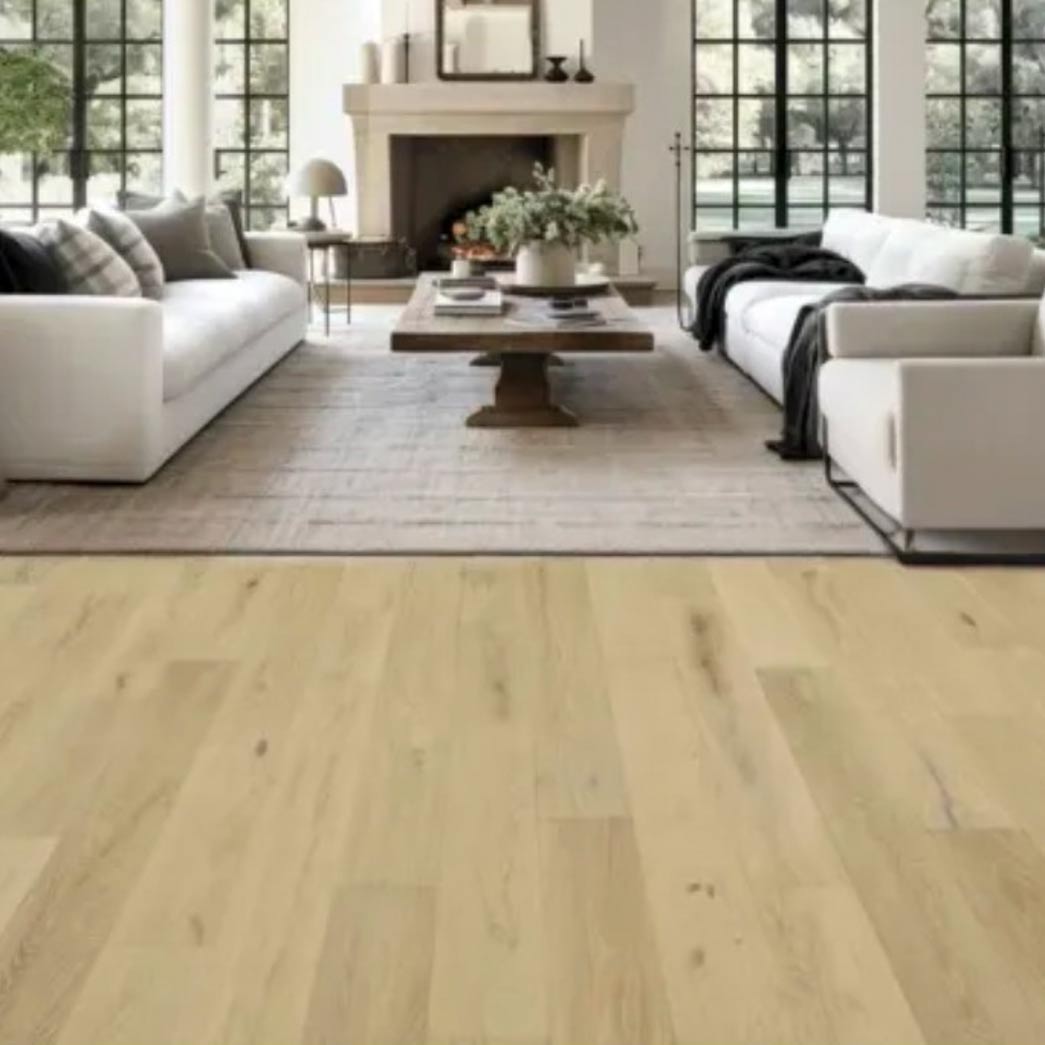 Nuvelle Engineered Hardwood Sea Harbor Collection Sand Dollar HAR113 room