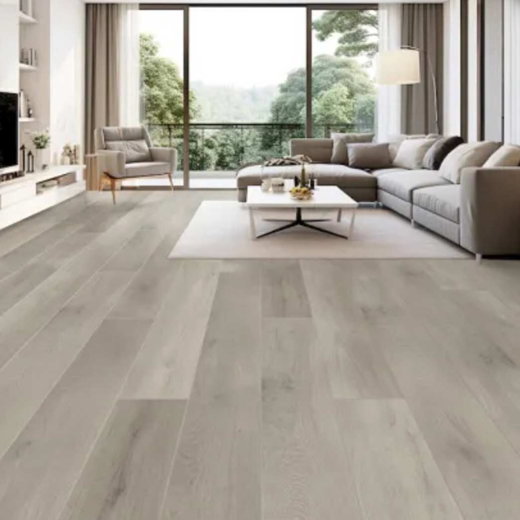 Nuvelle Luxury Vinyl Plank Density RCU Collection Oak Pebble Beach DENRCU8 room