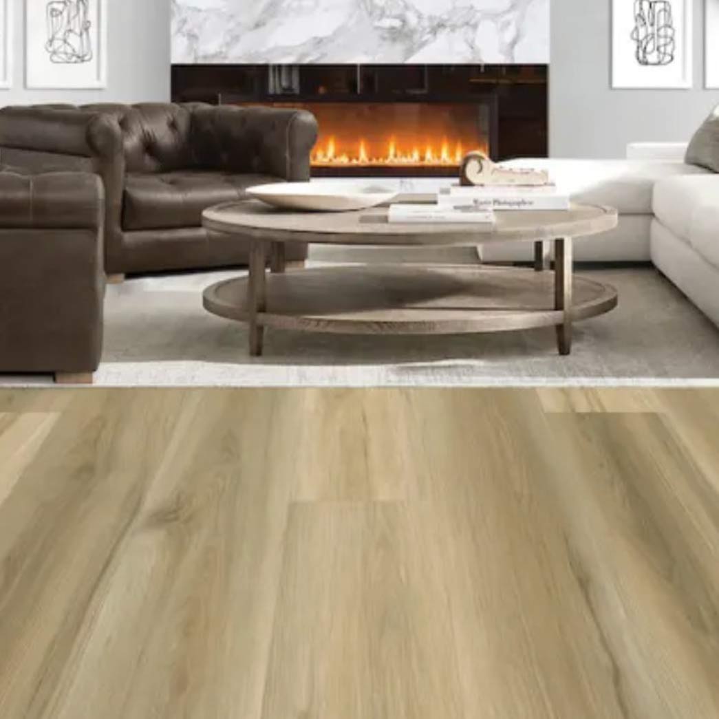 Nuvelle Luxury Vinyl Plank Density XL Collection Sandy Villa DENXL20-12 room