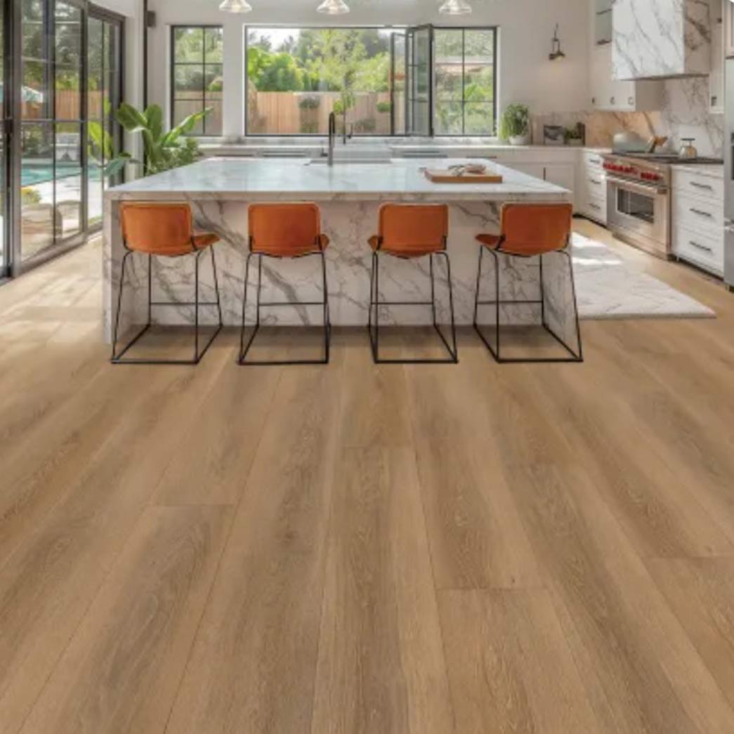 Nuvelle Luxury Vinyl Plank Grandeur Collection Andes Summit GD102 room