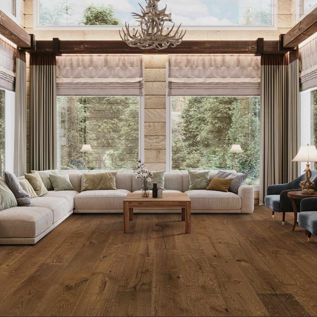 Palmetto Road French Oak Engineered Hardwood Countryside Henley TAMO8236 room