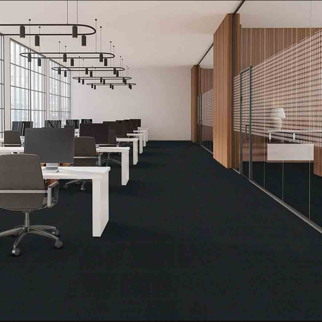 Pentz Carpet Tile Entrance 7447T Noir 1423 room