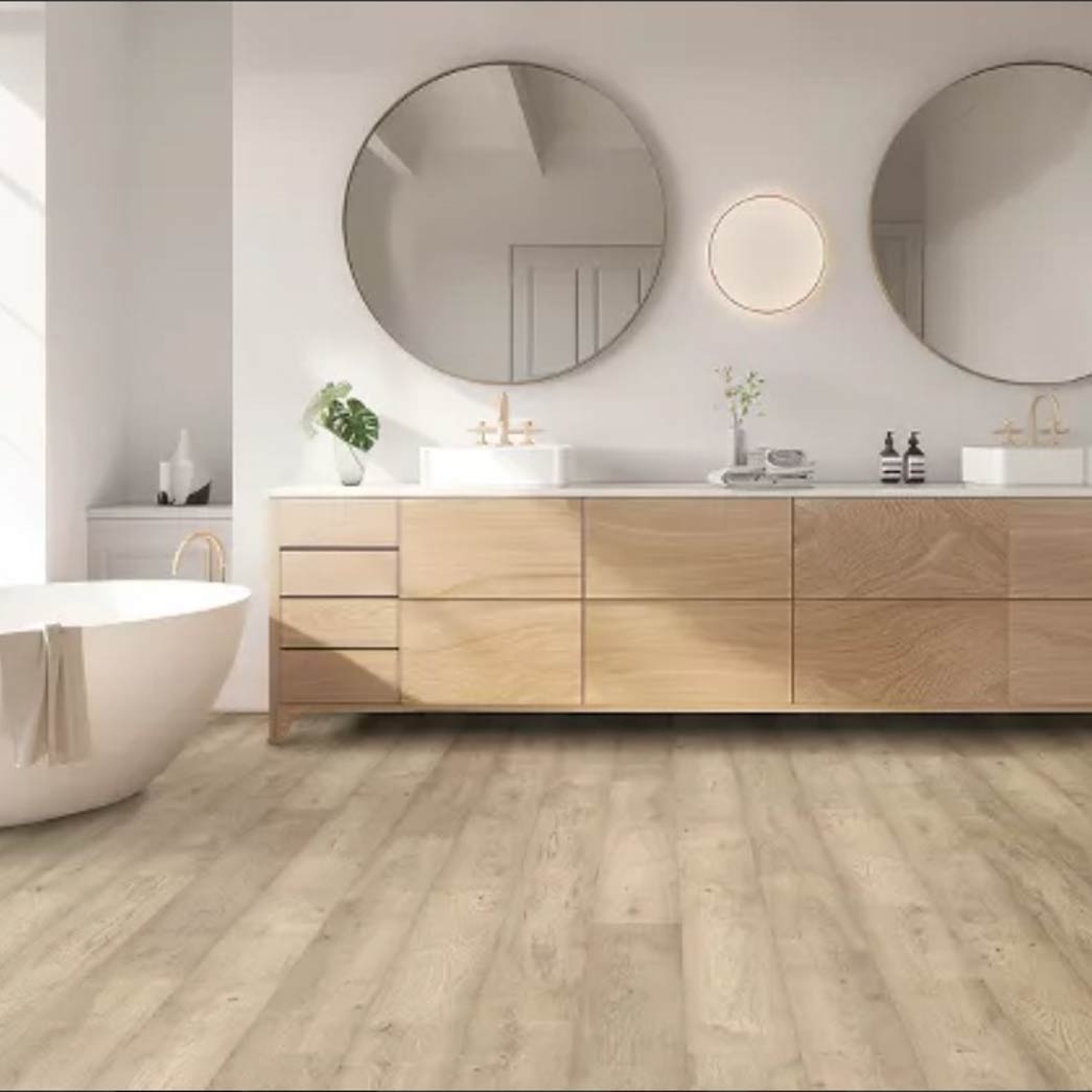Pergo Laminate Norella Veil PSR13 Dove Gray Oak 148 room