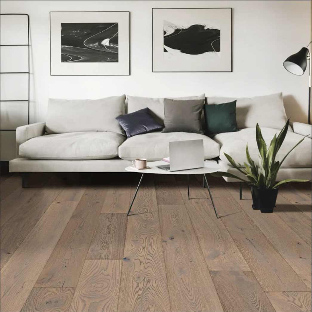 Shaw Engineered Hardwood Expressions 9.5" SW754 Finesse 05101 room