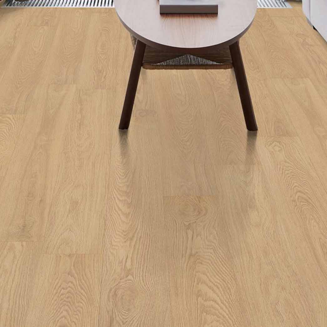 Shaw Laminate Oak Crest SL120 Sherwood Tan 02042 room