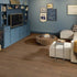 Shaw Laminate Oak Crest SL120 Woodacres Brown 07744 room