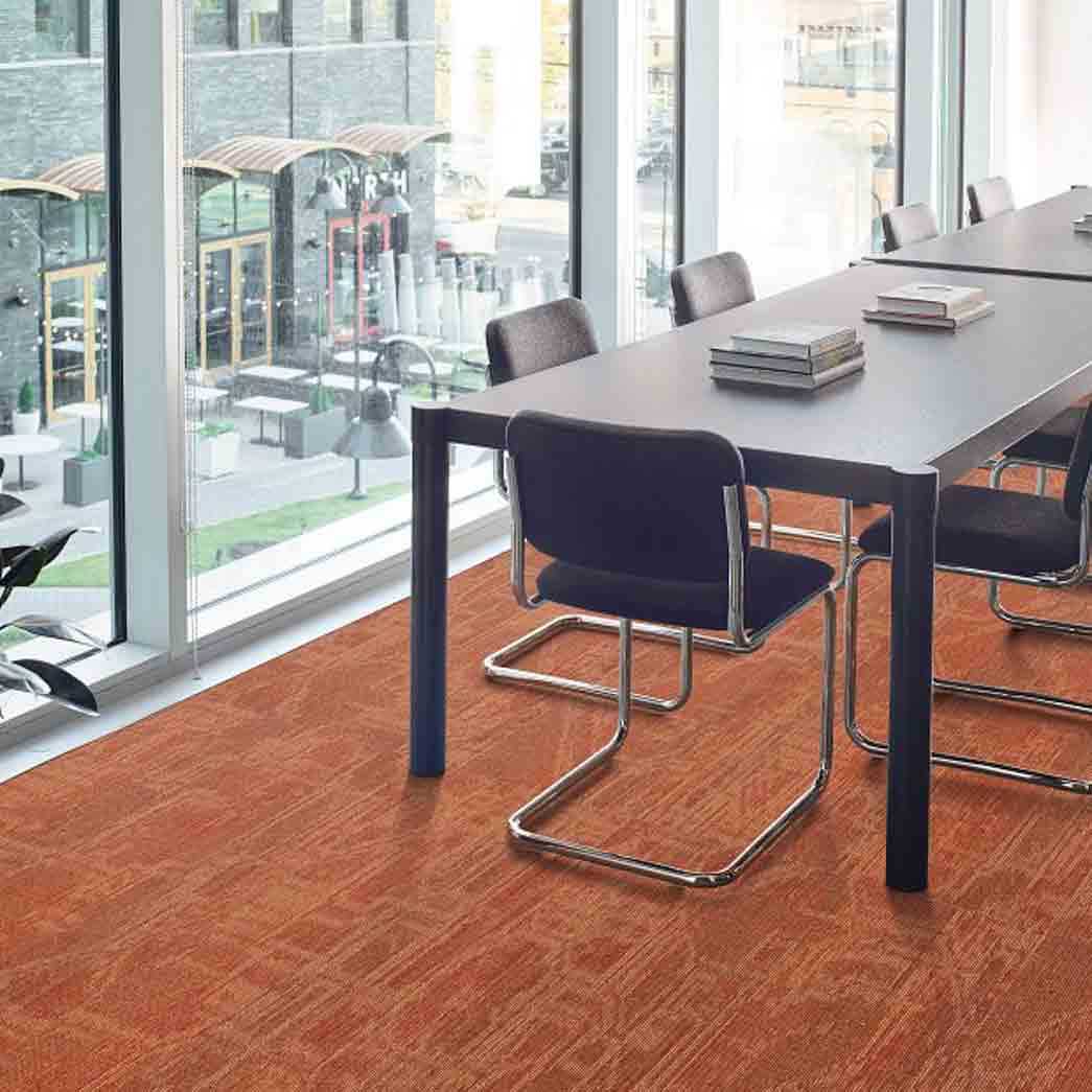 Shaw Philadelphia Commercial Carpet Tile Encrypt 54927 Electro 00600 room