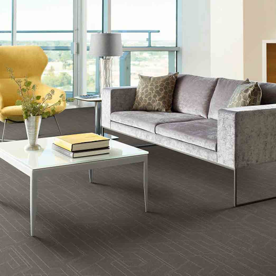 Shaw Philadelphia Commercial Carpet Tile Modernist 54945 Smart 00502 room