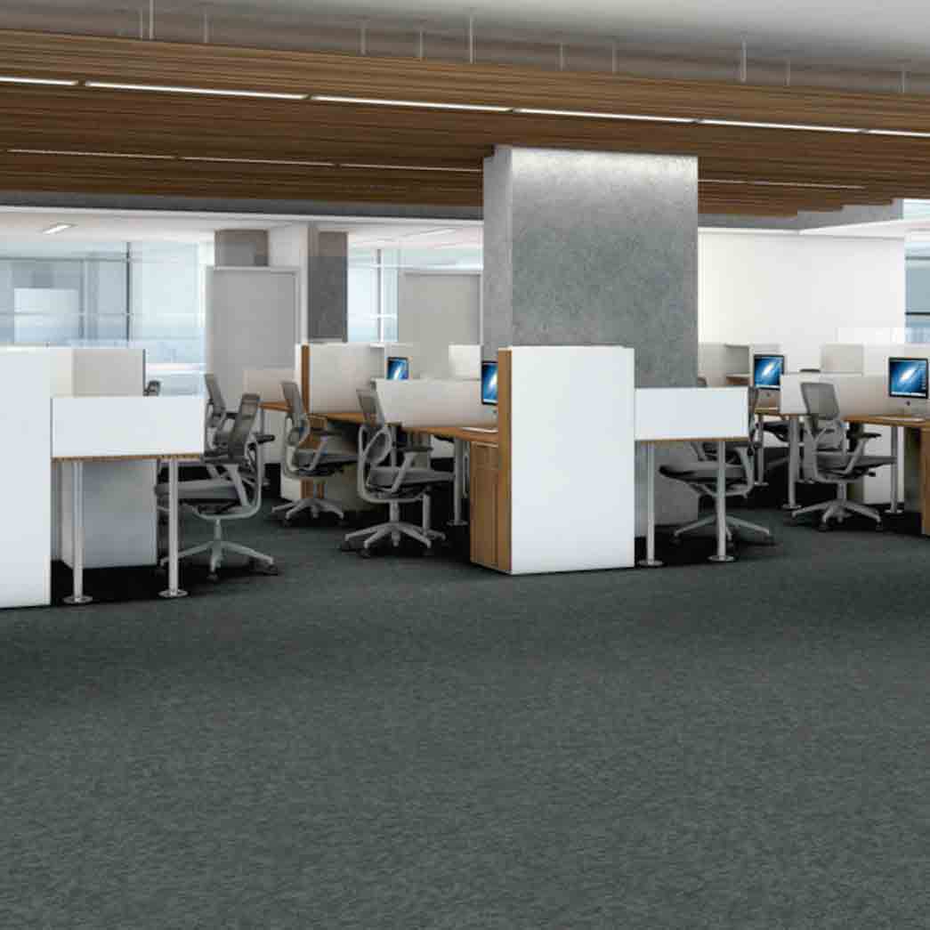 Shaw Philadelphia Commercial Carpet Tile Mottled 54945 Jaded Grove 00300 room