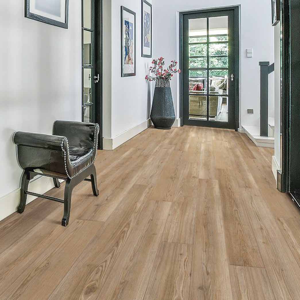 Shaw SPC LVP Starting Line 3060V Antique Copper 06044 room