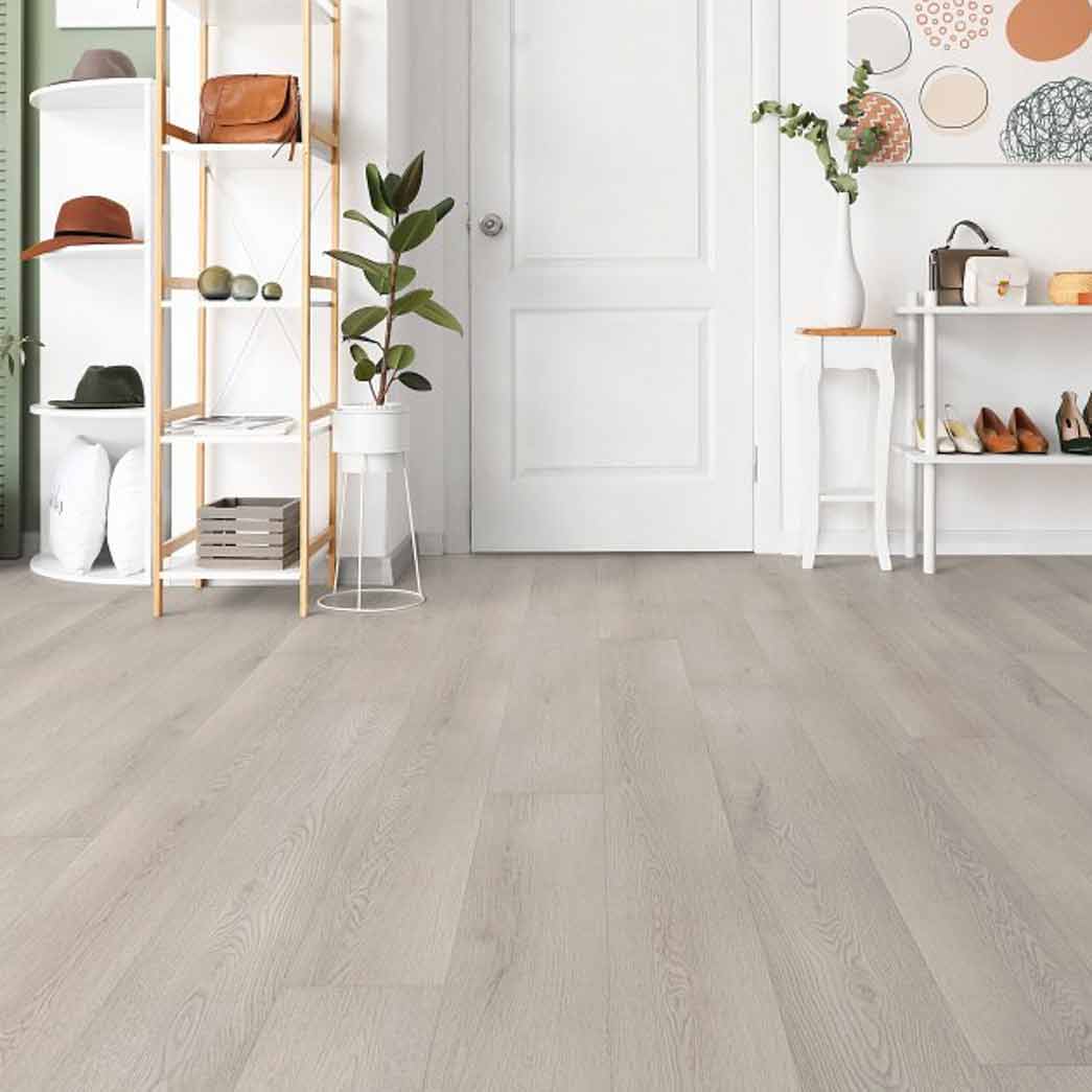 Shaw SPC LVP Starting Line 3060V Moonstone Grey 01182 room