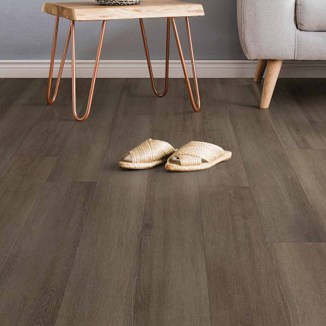 Shaw SPC LVP Starting Line 3060V Stormy Espresso 07318 room