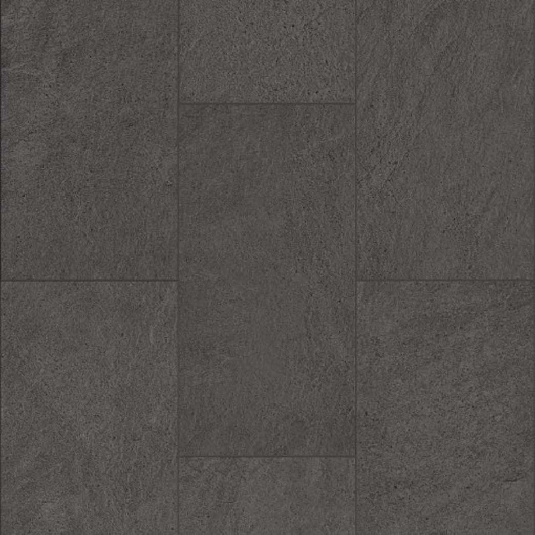 Shaw SPC LVT Paragon Tile Plus 1022V Charcoal 00943