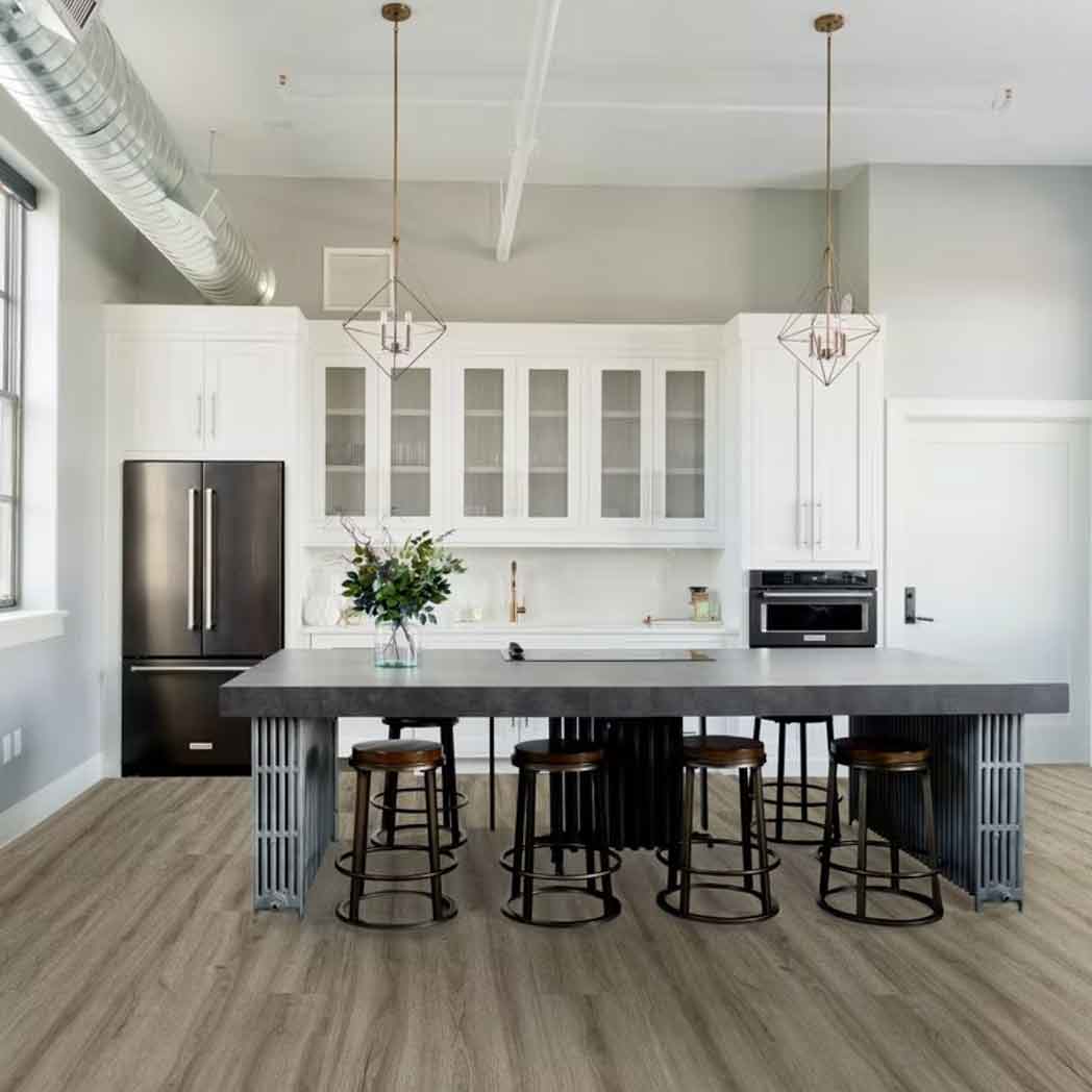 Southern Wholesale Glue Down LVP Crescendo 20 Driftwood CRESM220CG room