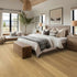 Stanton Carpet French White Oak Engineered Hardwood Hudson Golden Sunset 82504 room