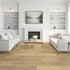 Stanton Carpet French White Oak Engineered Hardwood Hudson Parchment 82502 room