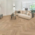 Stanton Carpet French White Oak Engineered Hardwood SoHo Peak Beach Stone 11601 room