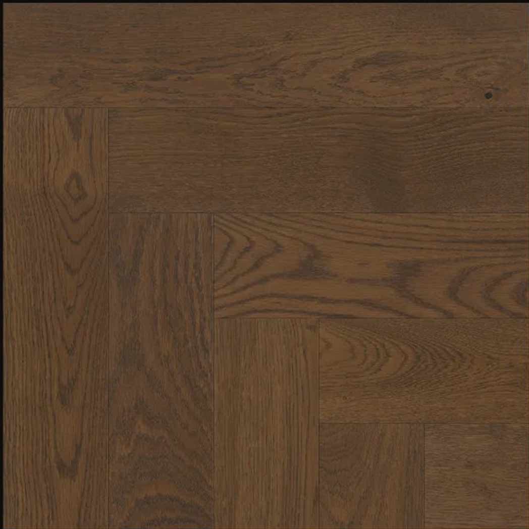 Stanton Carpet French White Oak Engineered Hardwood SoHo Peak Bourbon Brown 11604