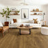 Stanton Carpet French White Oak Engineered Hardwood Uptown Carmel Cognac 52508 room