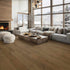 Stanton Carpet French White Oak Engineered Hardwood Uptown Whiskey Barrel 52509 room