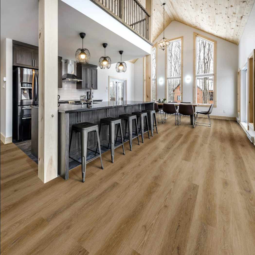 Stanton Carpet WPC LVP Hartford Camel 68511 room