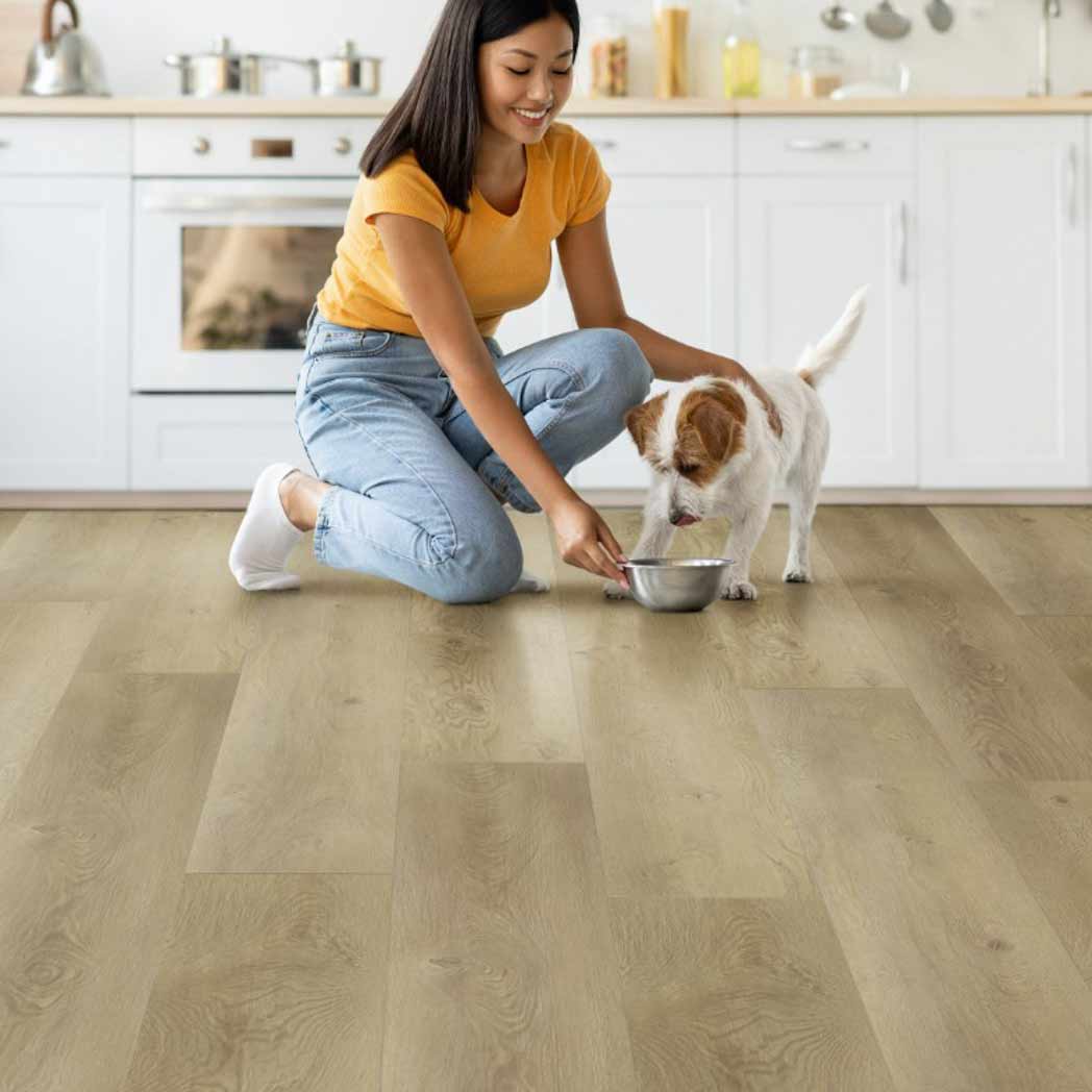 Stanton Carpet WPC LVP Vail Valley Frosted Almond 56251 room