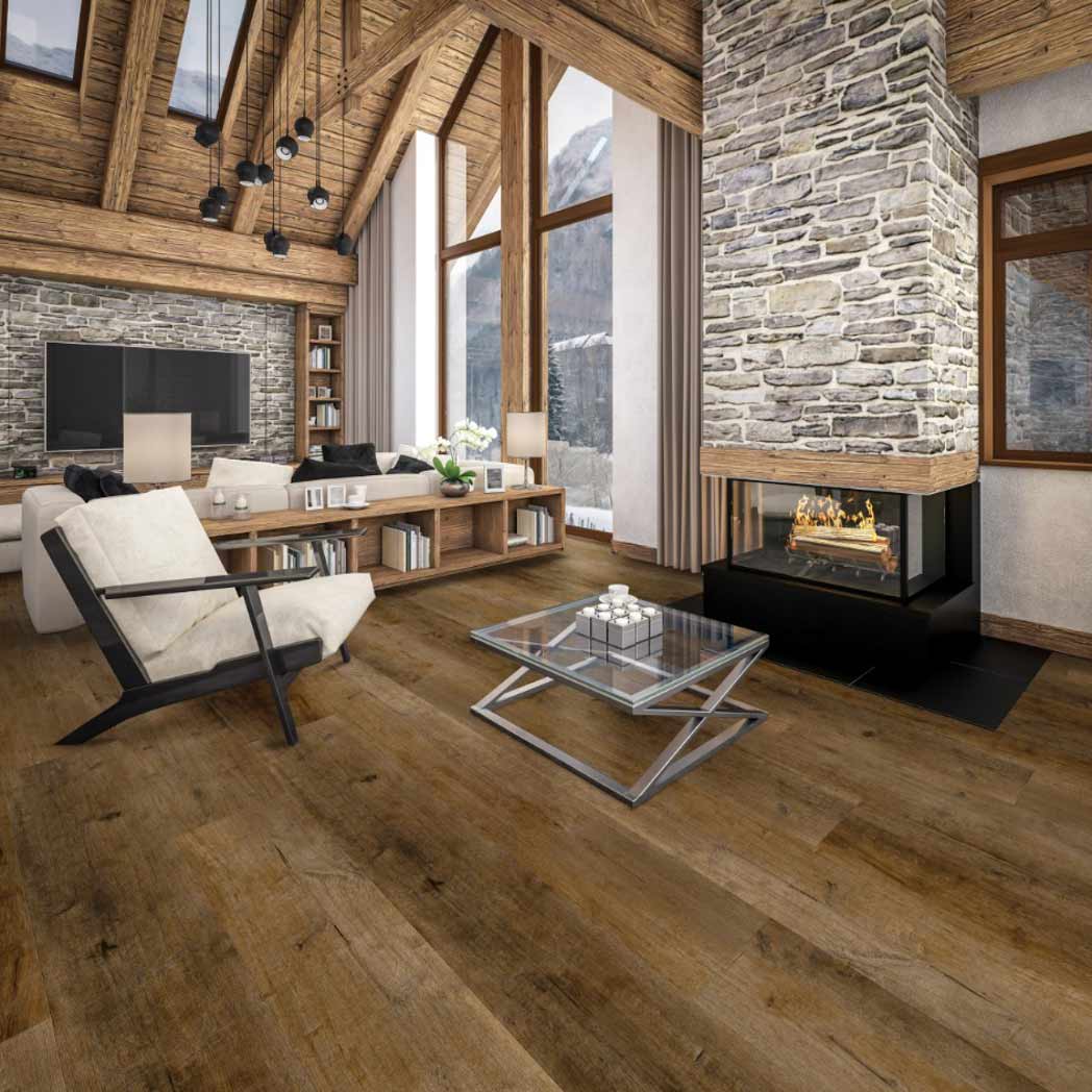 Stanton Carpet WPC LVP Whispering Ridge Fawn 55312 room