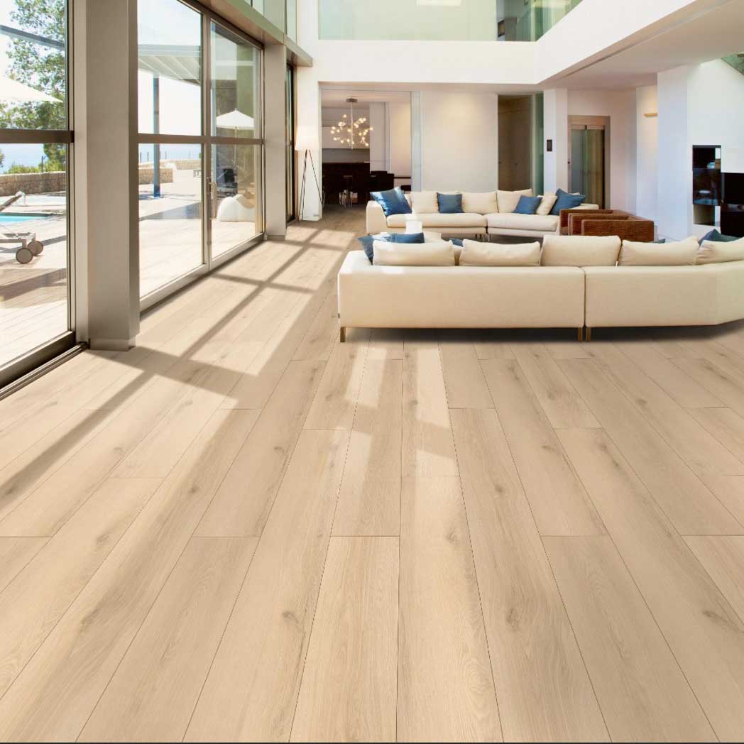 Stanton Laminate Nuvo Grand 8 Surfside Sunlit Sand 31005 room