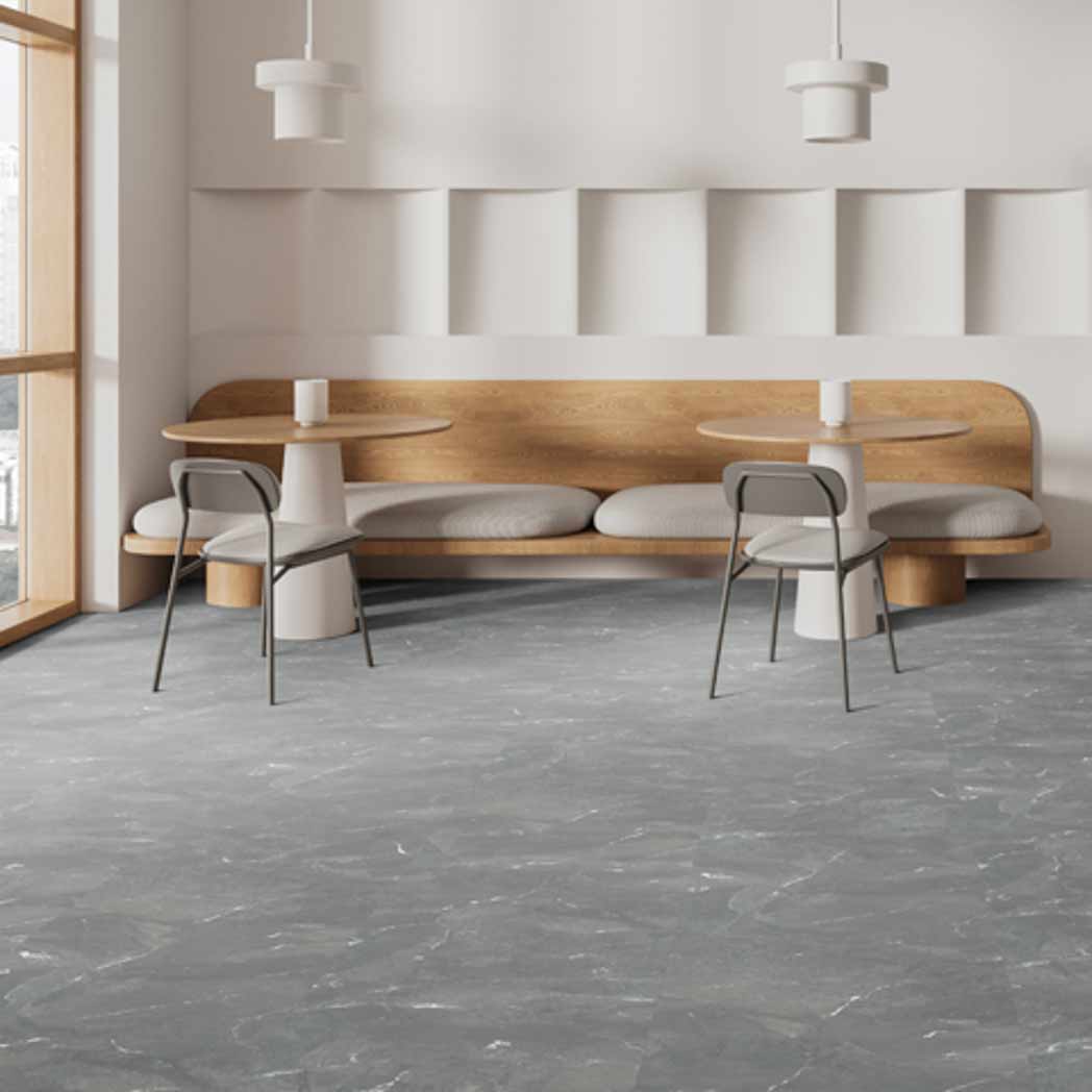 Tarkett LVP Instudio 20 18x18 Nova Greystone TARIN281-20 room