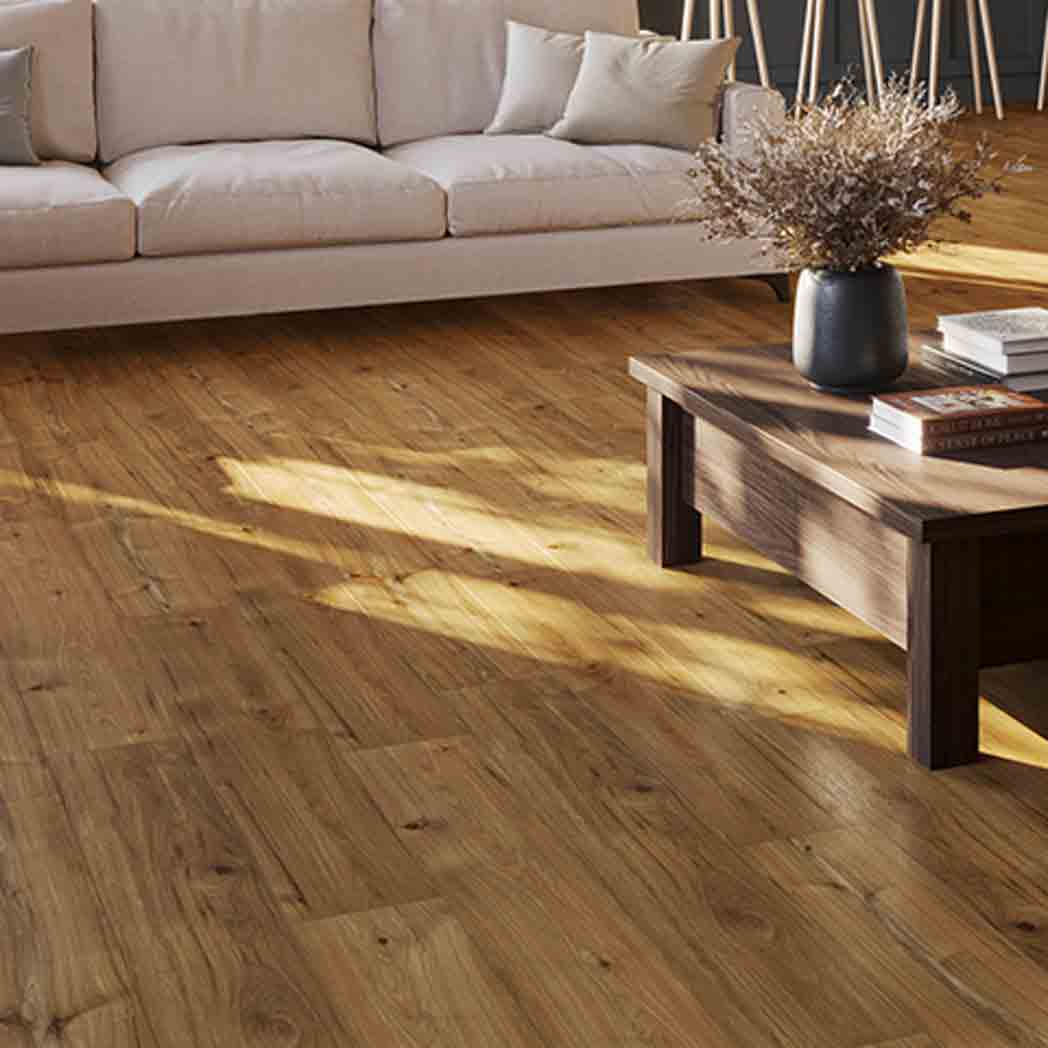 Tarkett Laminate HydroSolutions Sun Lake Hickory Fire HS021 room