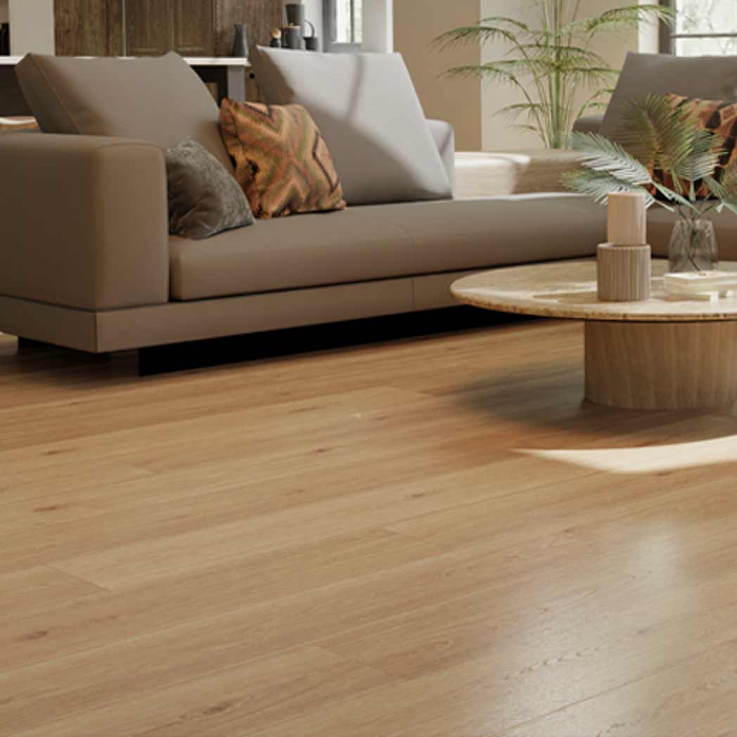 Tarkett Laminate_ ShoreFlor Lighthouse Oak Cay SF071 room