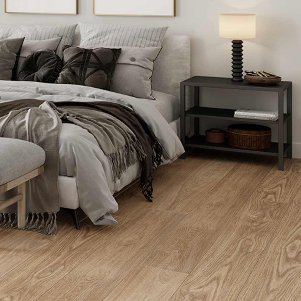 Tarkett Laminate ShoreFlor Promenade Oak Wharf SF081 room